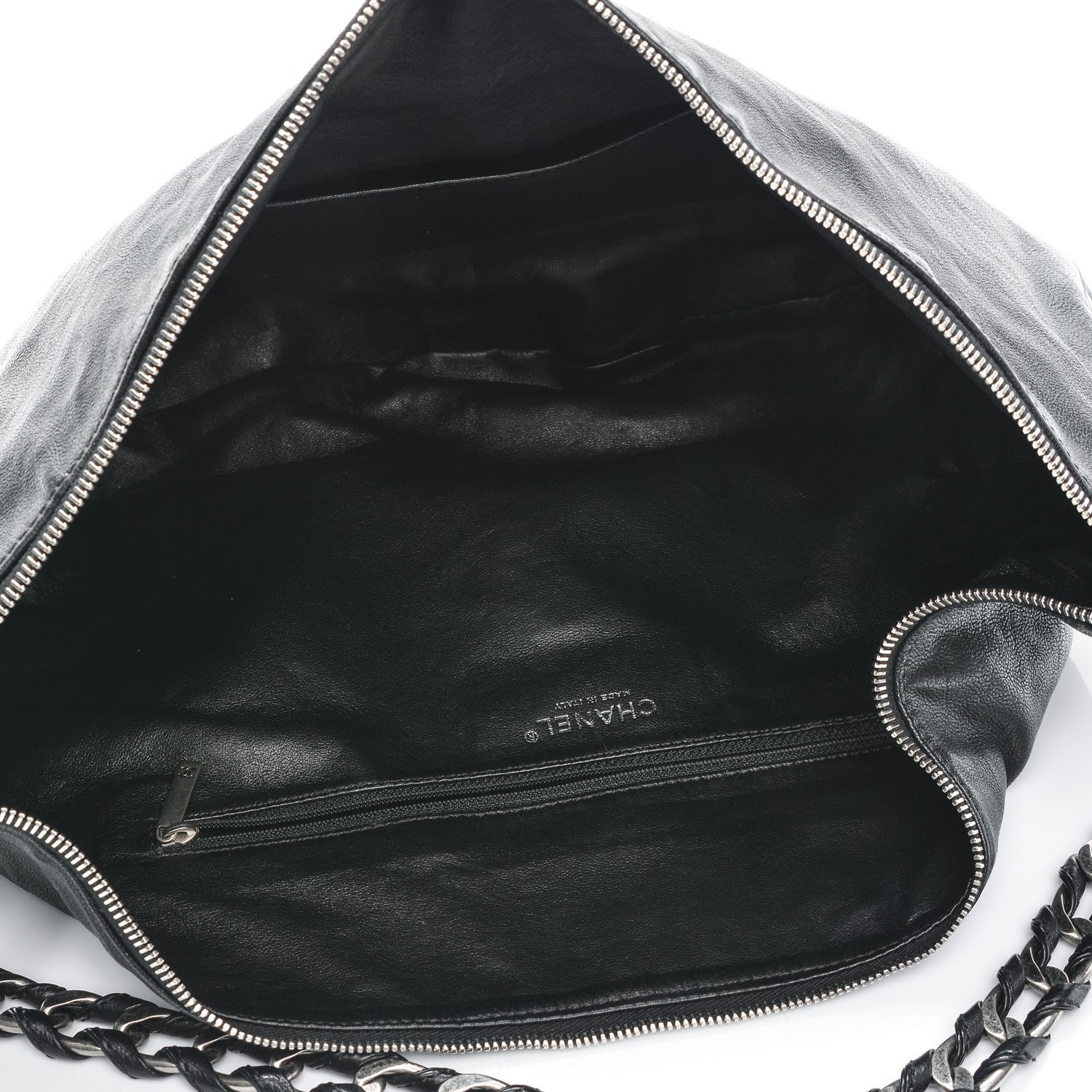 Chanel Calfskin Modern Chain Hobo Black 6 of 8