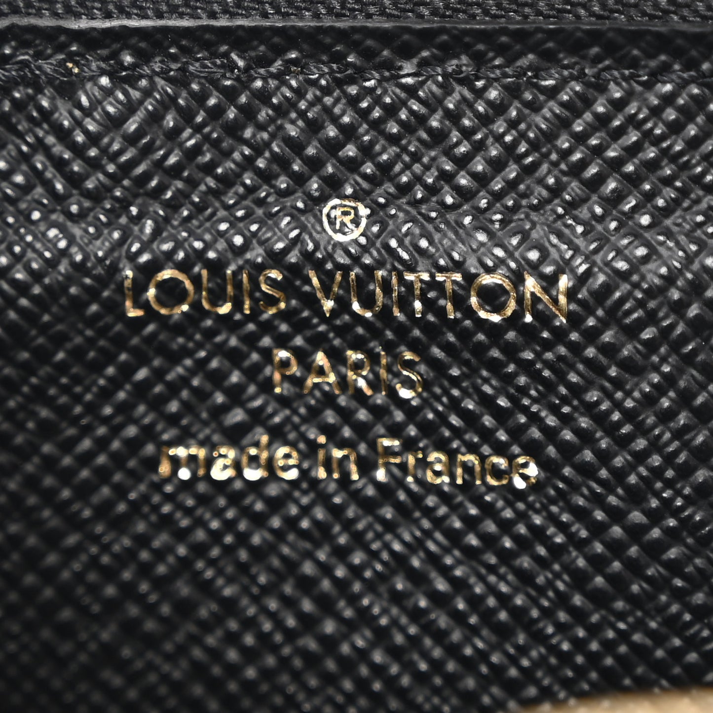 Reverse Monogram Recto Verso Card Holder Brown