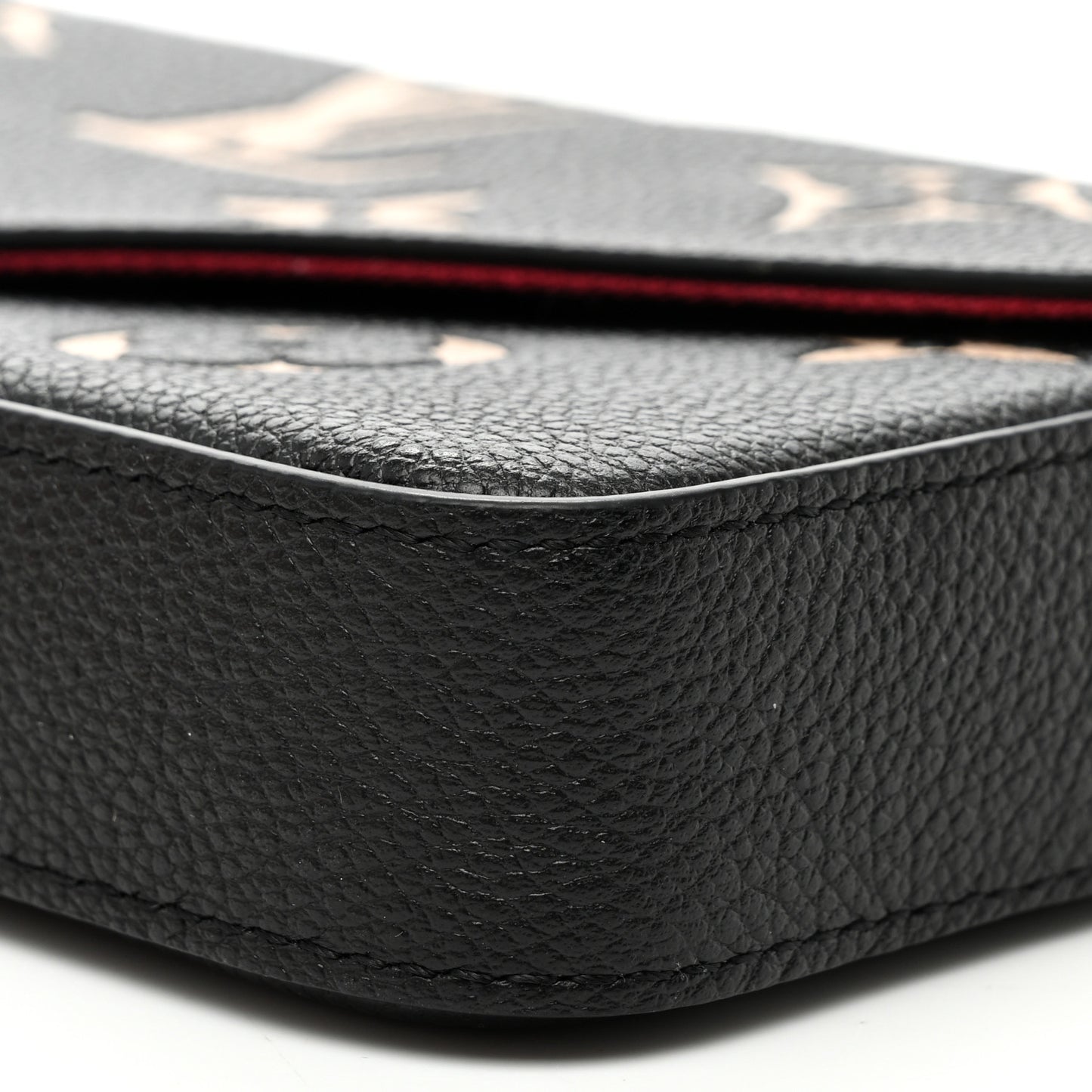 Empreinte Monogram Giant Felicie Pochette Black Beige