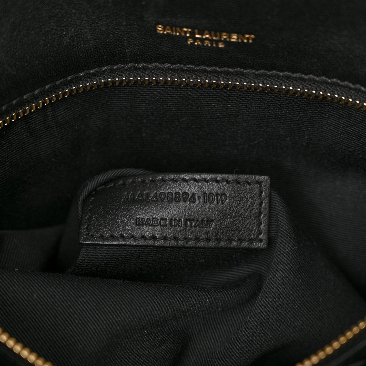 Saint Laurent Lambskin Matelasse Monogram Medium Niki Chain Satchel Black 6 of 12