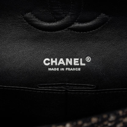 Chanel Tweed Quilted Medium Double Flap Brown 9 of 11