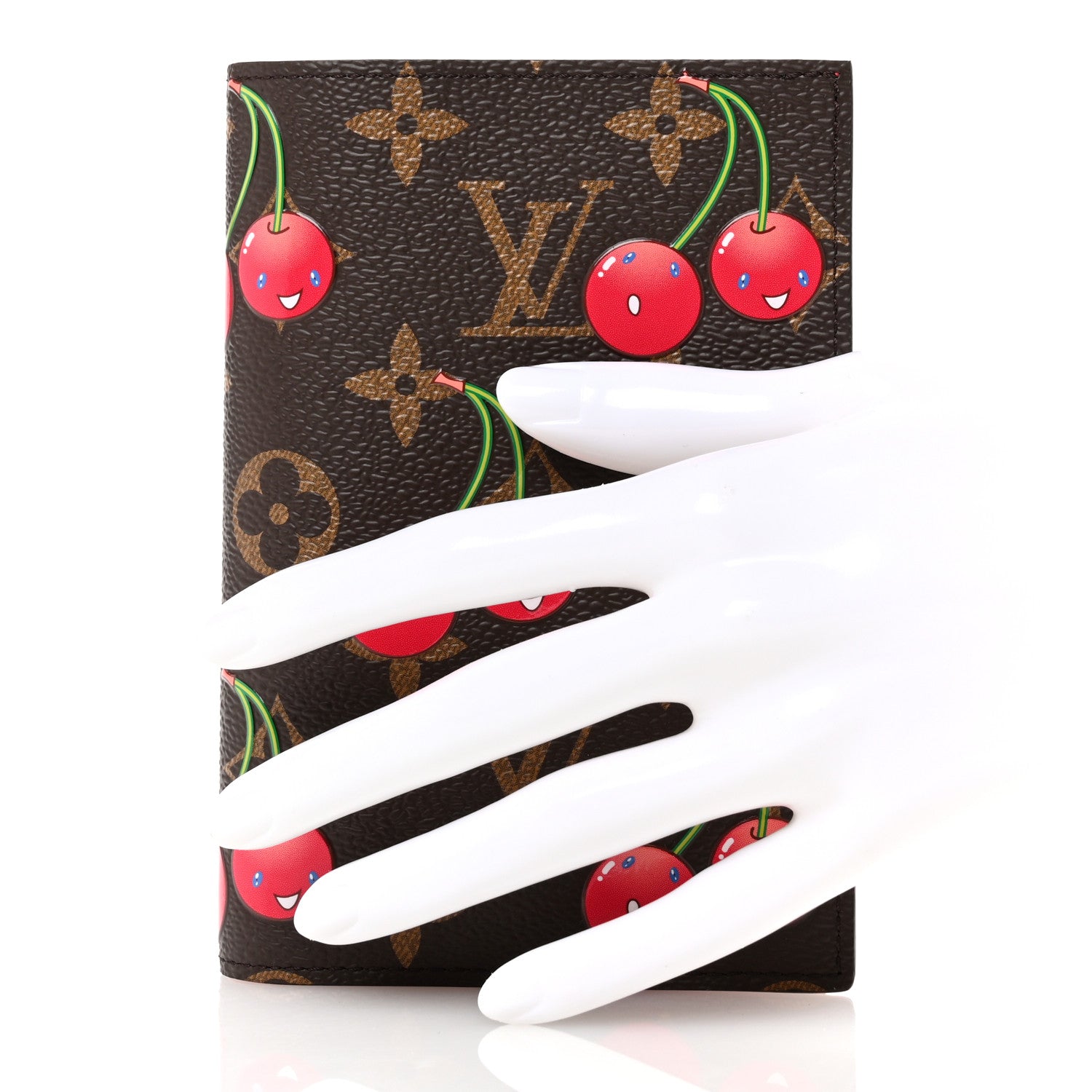 Louis Vuitton LV X TM Monogram Cerises Passport Cover 2 of 7