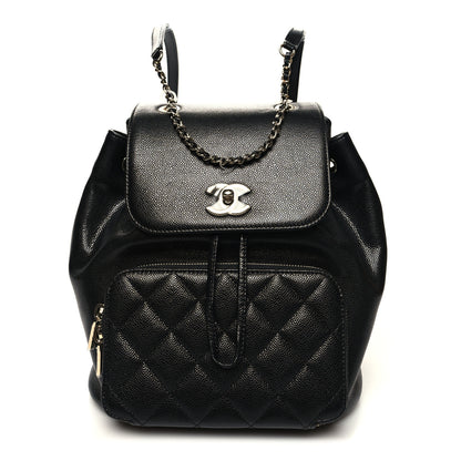 Chanel Caviar Quilted Business Affinity Backpack Black 1 of 10
