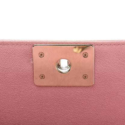 Chanel Caviar Quilted Medium Boy Flap Pink 8 of 12
