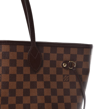 Louis Vuitton Damier Ebene Neo Neverfull MM Rose Ballerine 17 of 18