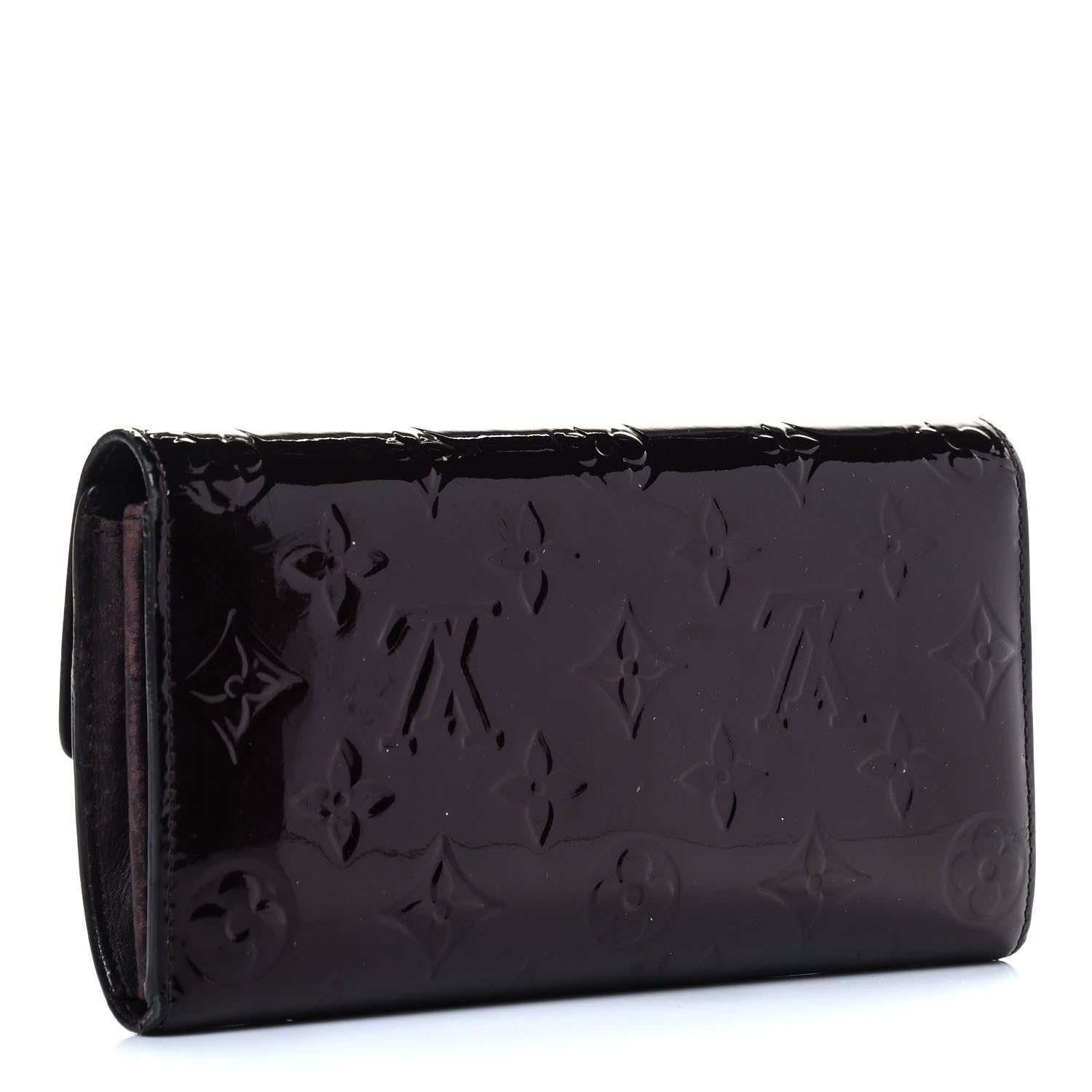 Louis Vuitton Vernis Sarah Wallet Amarante 2 of 7