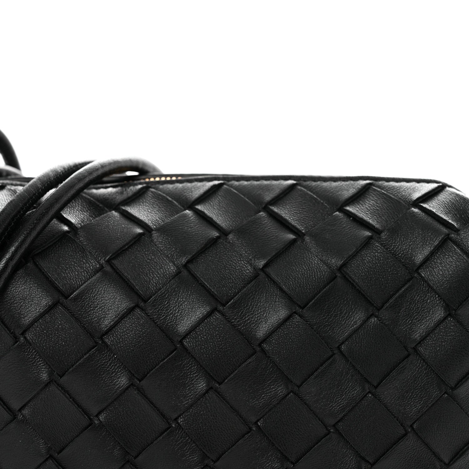 Bottega Veneta Nappa Intrecciato Mini Loop Camera Bag Black 7 of 9