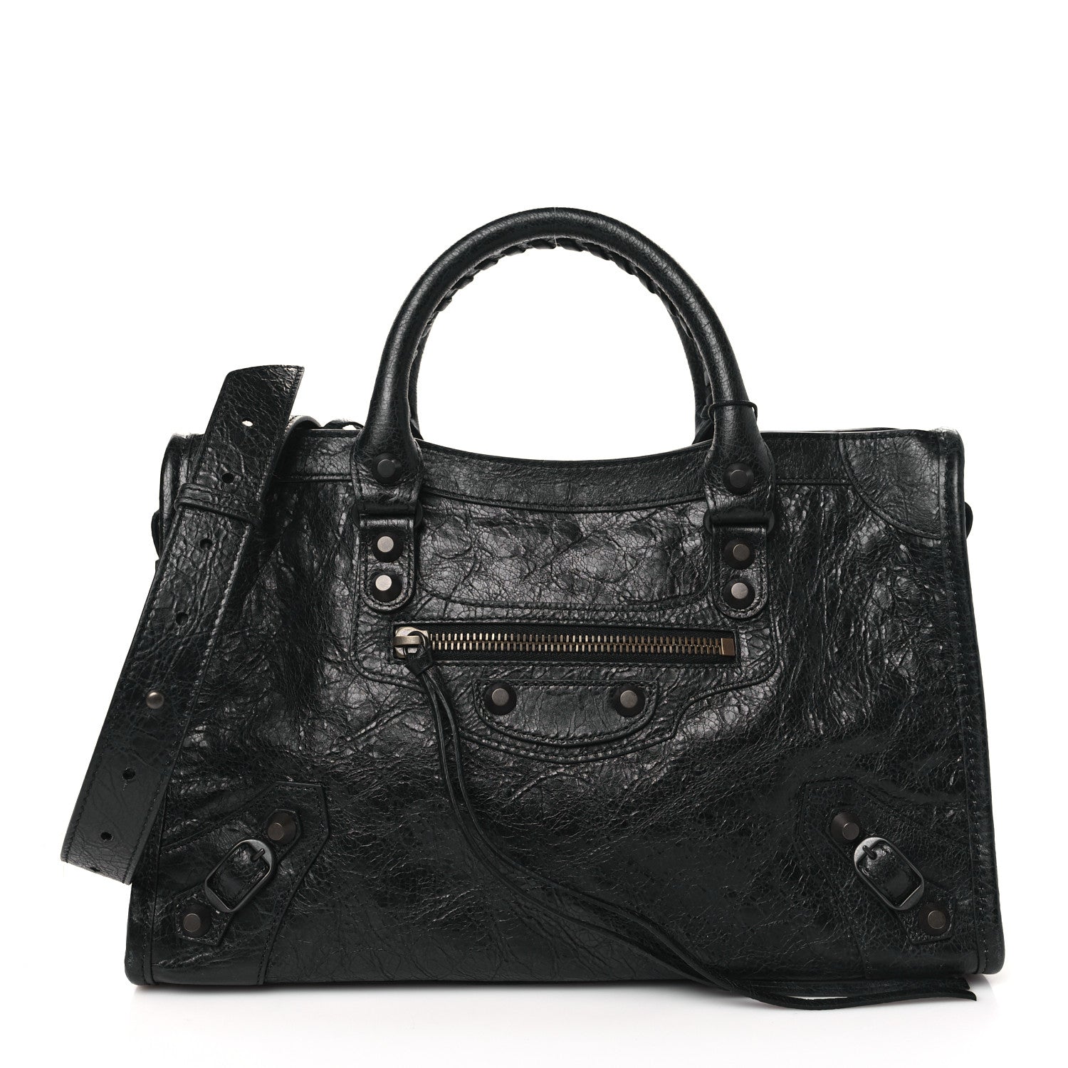 Balenciaga Agneau Arena Classic Hardware Small Le City Black 1 of 9