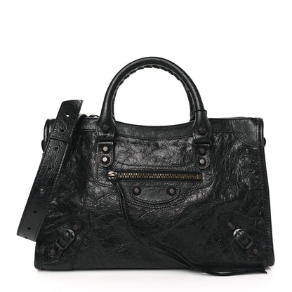 Balenciaga Agneau Arena Classic Hardware Small Le City Black 1 of 9