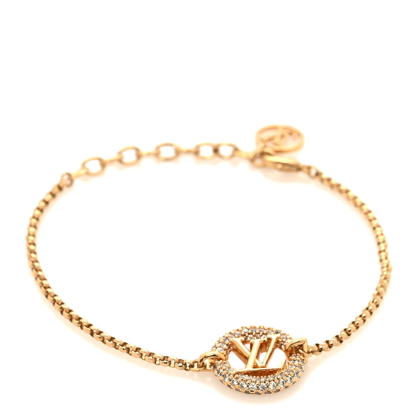Metal Crystal Louise By Night Bracelet Gold