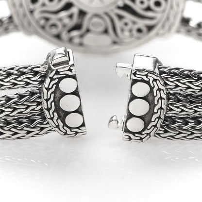 John Hardy Sterling Silver Dot Nuansa Large Round Station Bracelet 5 of 5