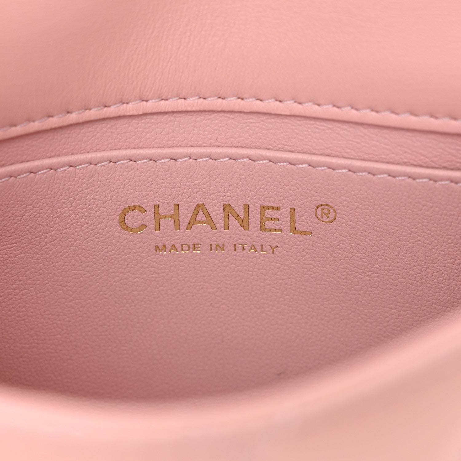 Chanel Lambskin Quilted Mini Heart Charms Flap Light Pink 6 of 10