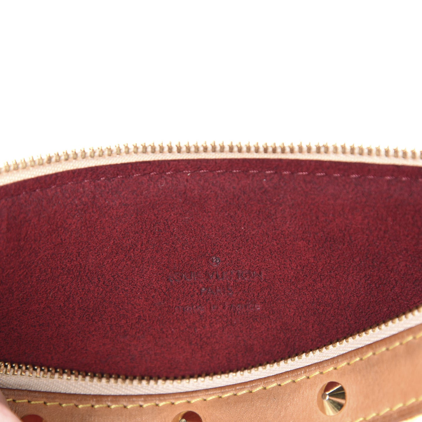 Monogram Multicolor Pochette Accessories White