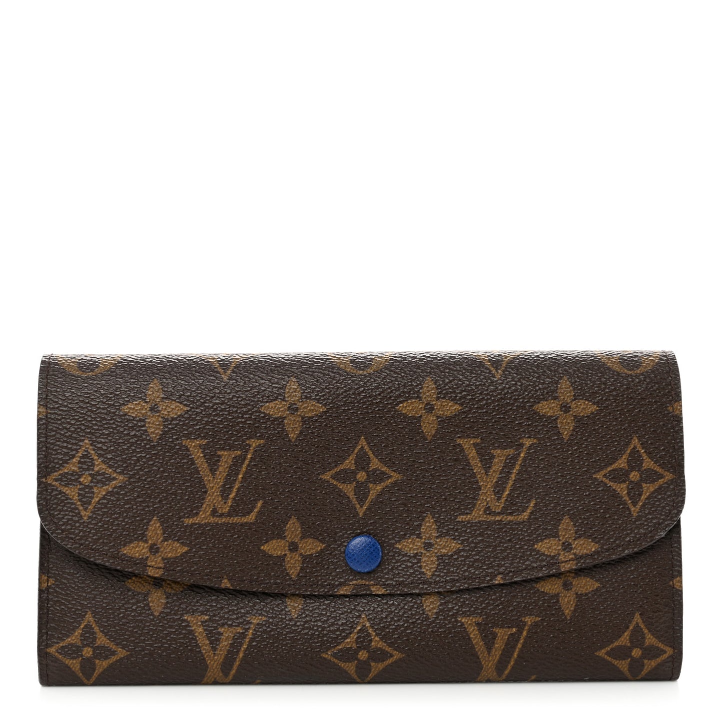Monogram Emilie Wallet Blue