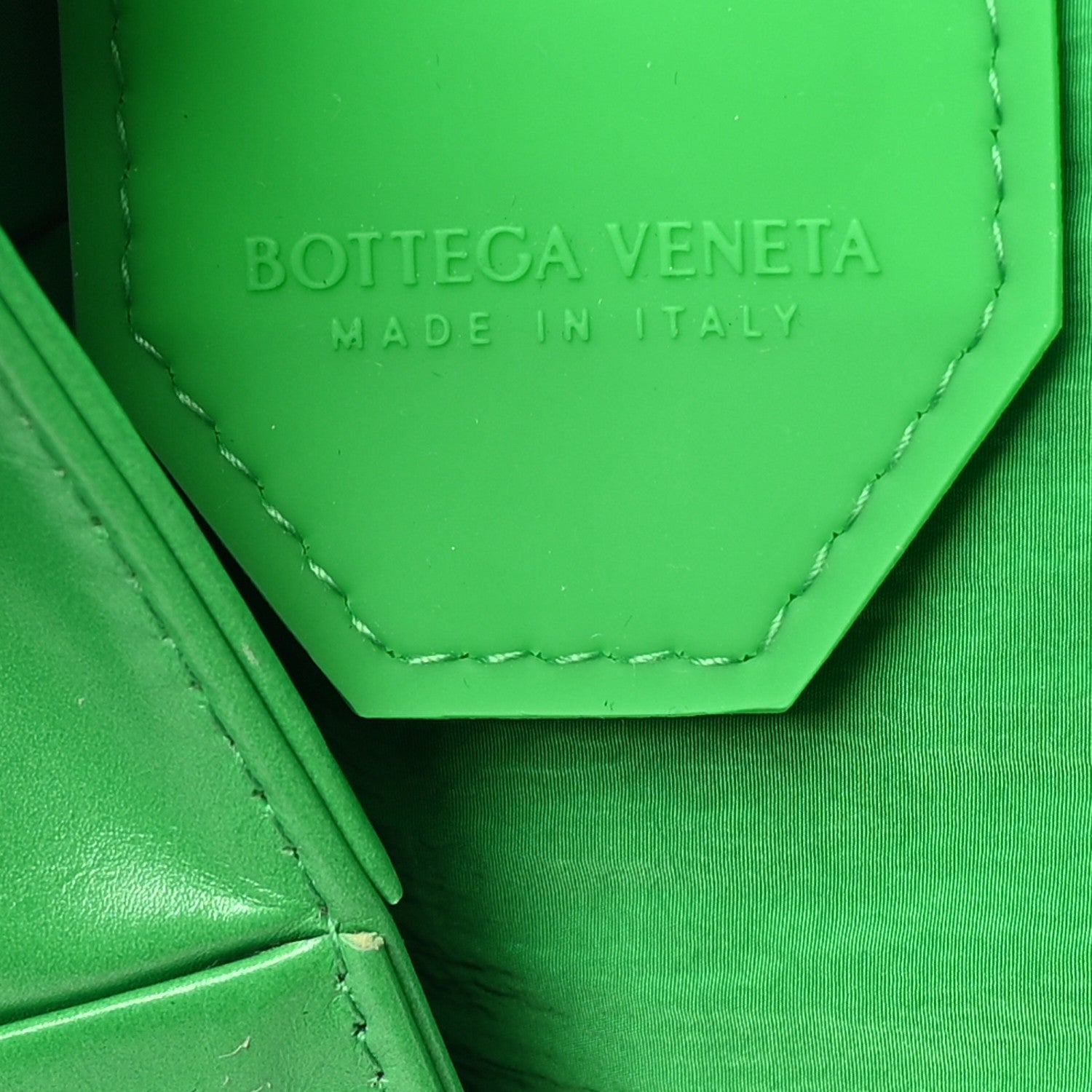 Bottega Veneta Crinkled Lambskin Maxi Intrecciato Extra Mini Cassette Crossbody Bag Parakeet 6 of 10