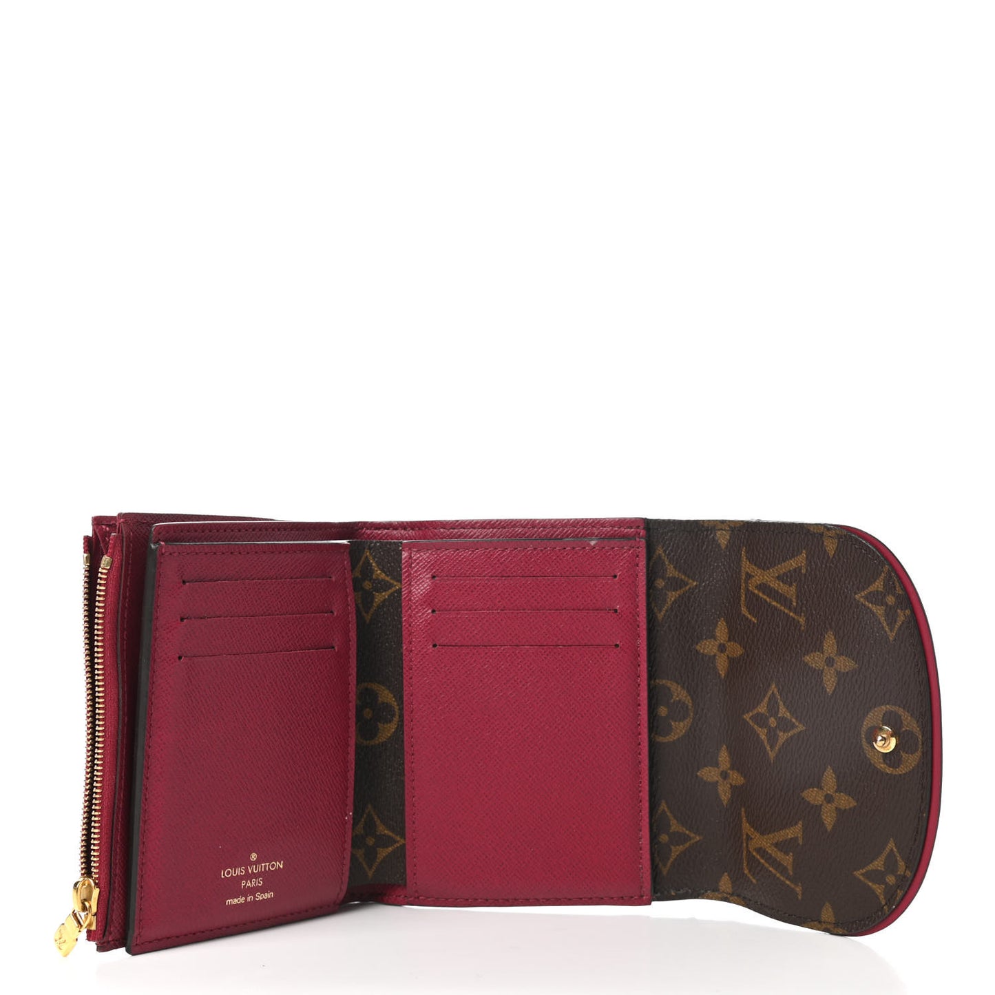 Monogram Ariane Compact Wallet Fuchsia