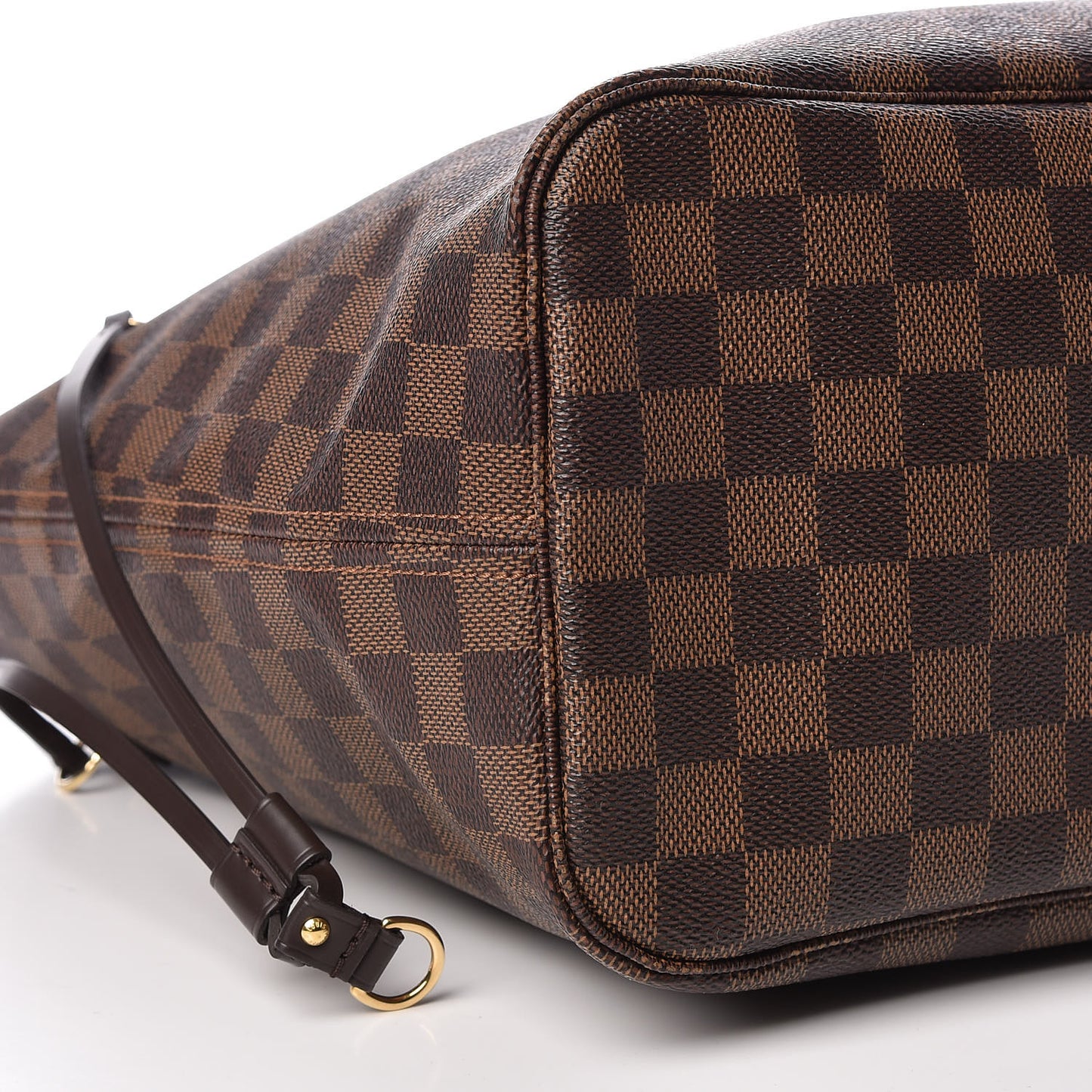 Damier Ebene Neo Neverfull MM Rose Ballerine