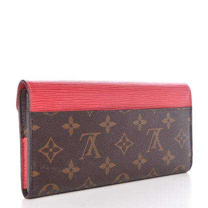 Louis Vuitton Monogram Epi Marie-Lou Long Wallet Coquelicot 3 of 8