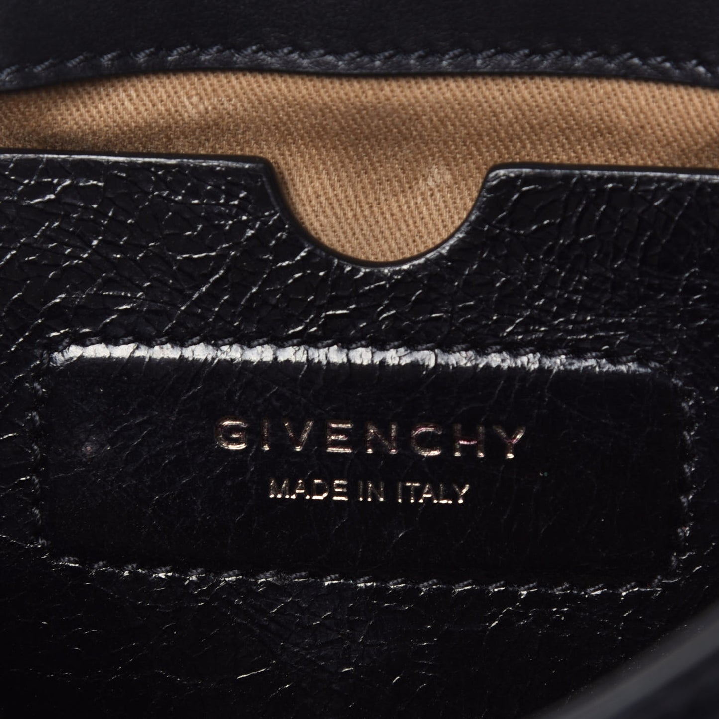 Crinkled Patent Calfskin ID Convertible Belt Bag Black