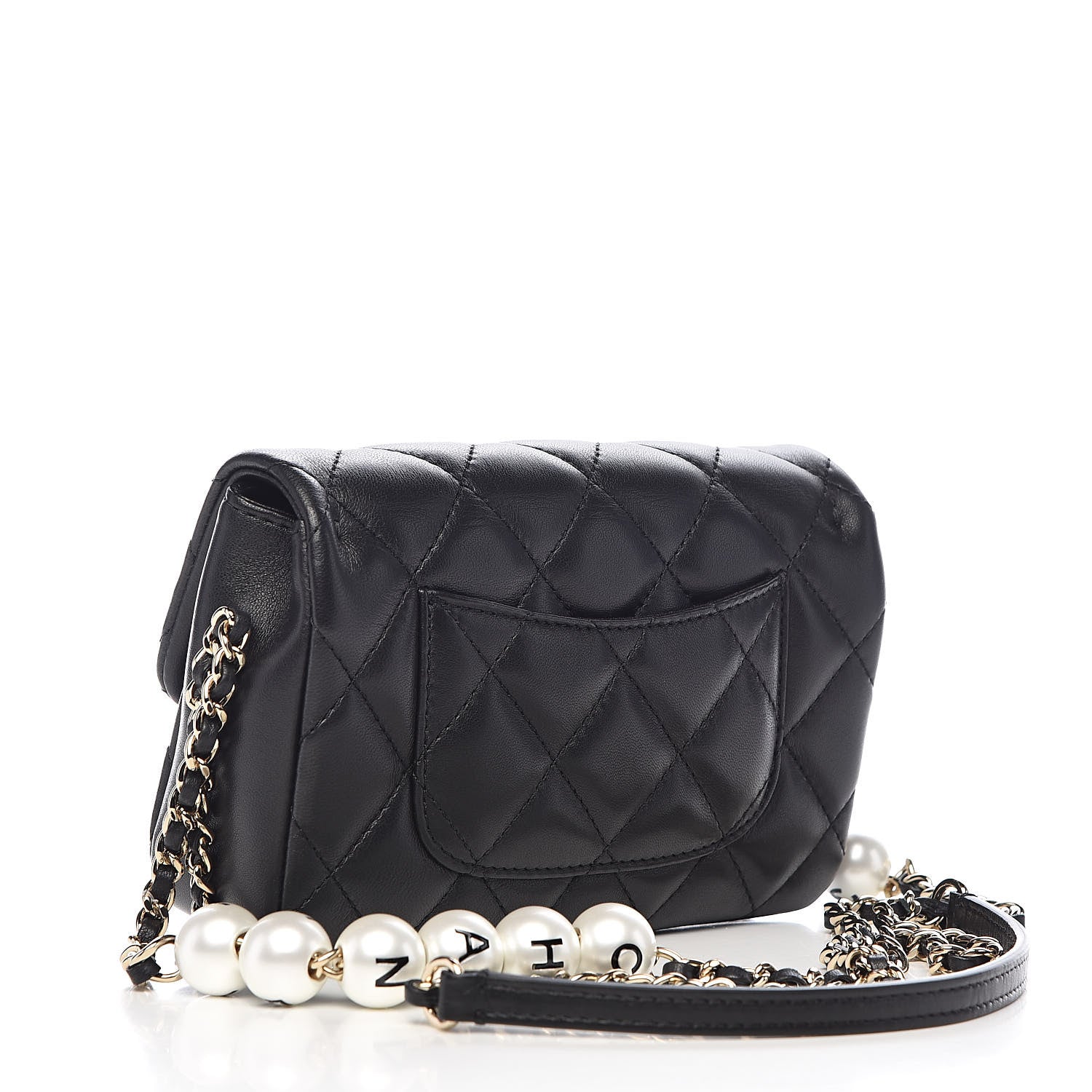Chanel Lambskin Quilted Mini My Precious Flap Black 3 of 11