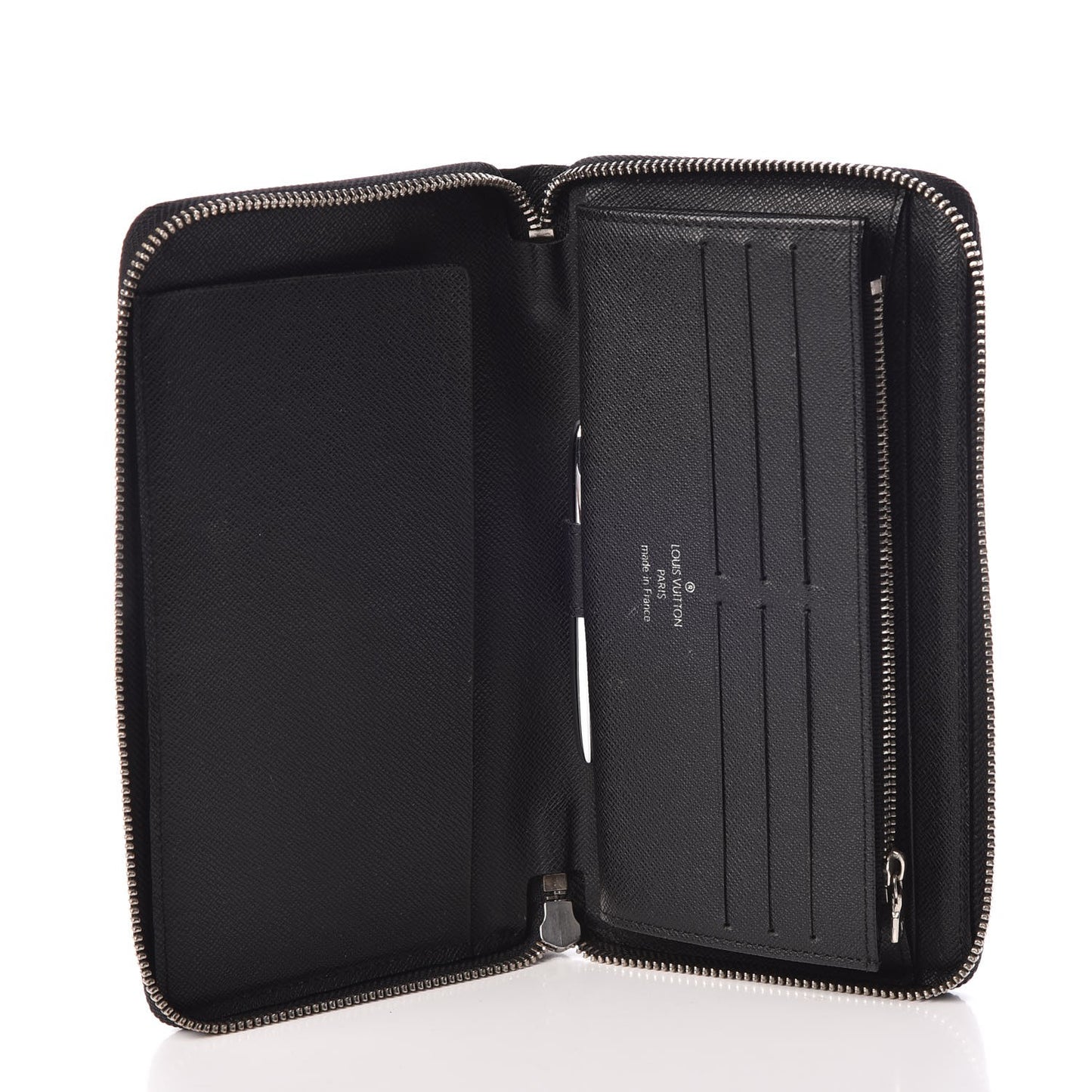 Epi Zippy Organizer Wallet Black