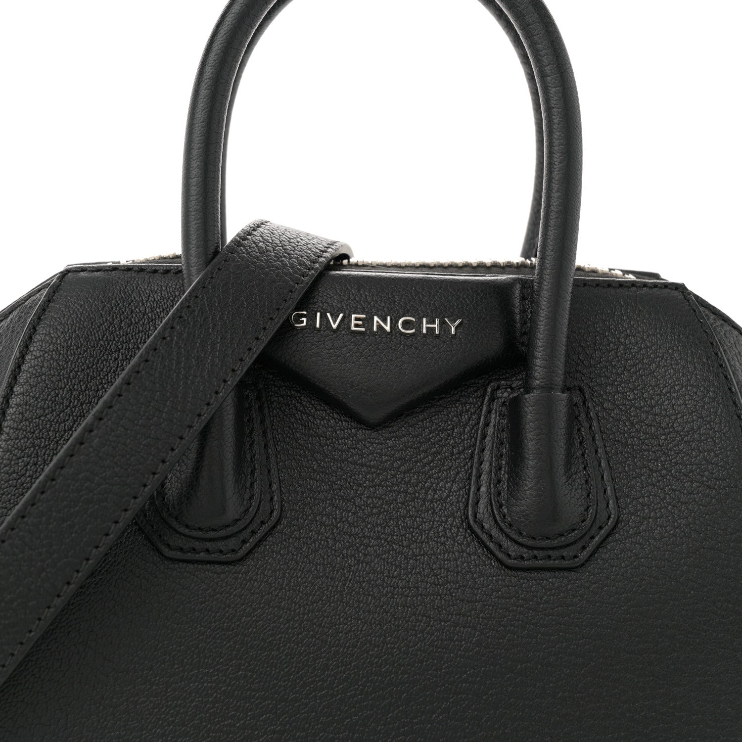 Givenchy Sugar Goatskin Mini Antigona Black 8 of 10