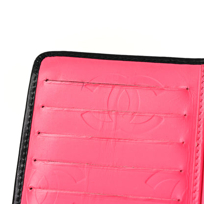 Chanel Calfskin Quilted Cambon Yen Wallet Black 9 of 13