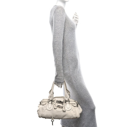 Chloe Calfskin Medium Paddington Satchel Ivory 2 of 10