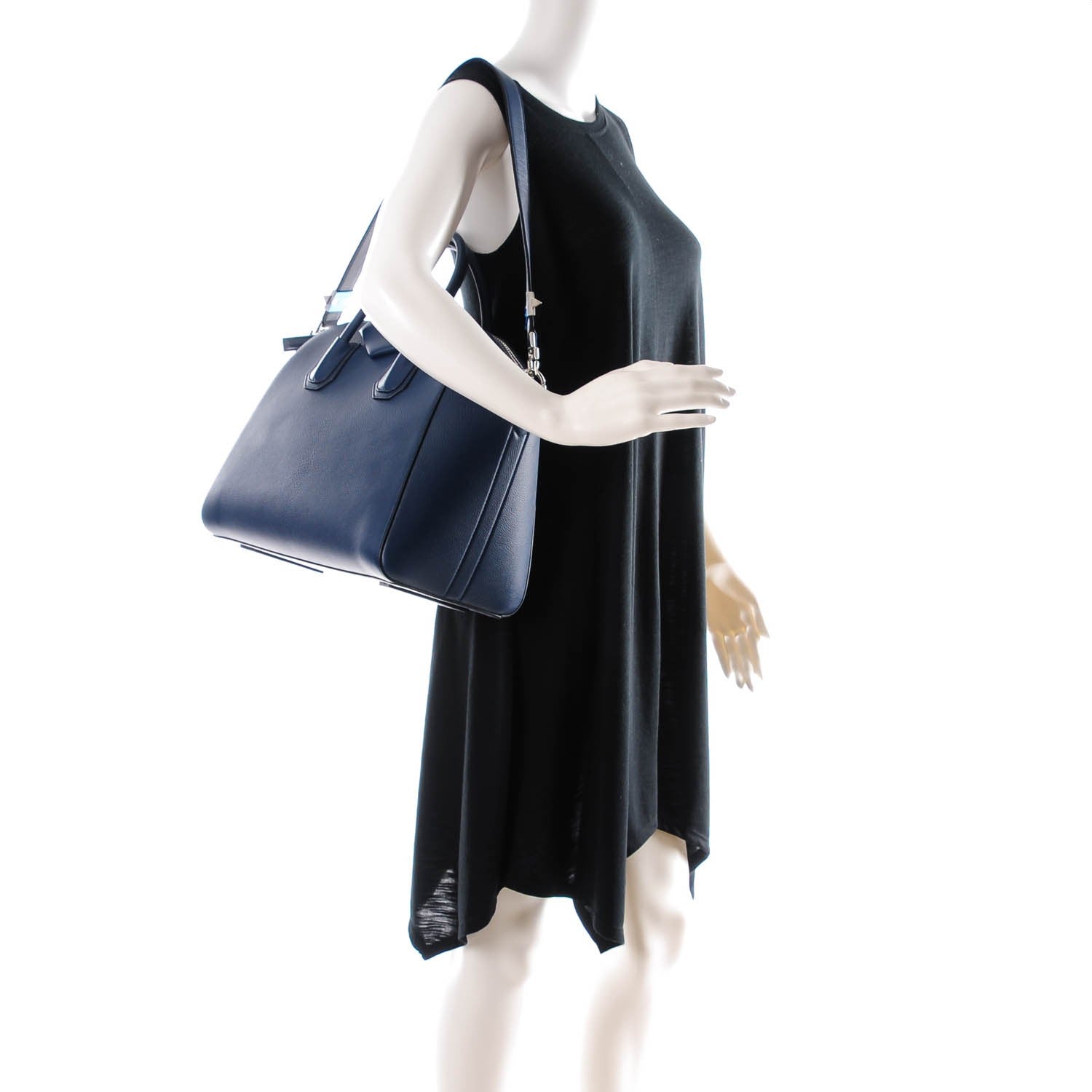 Givenchy Sugar Goatskin Medium Antigona Night Blue 2 of 7