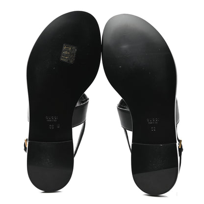 Gucci Nylon Web Lifford Jakarta Sandals 39 Black 5 of 7