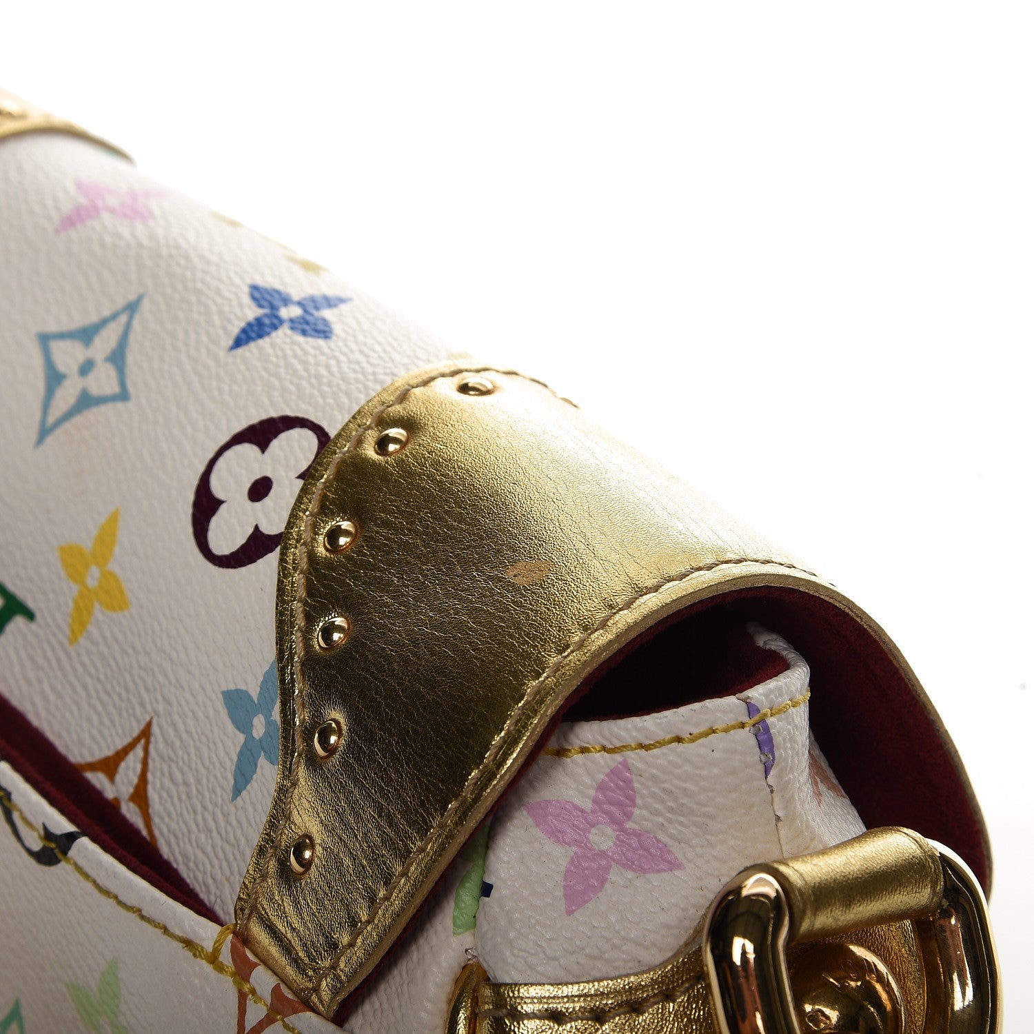 Louis Vuitton Monogram Multicolor Marilyn White Gold 11 of 12