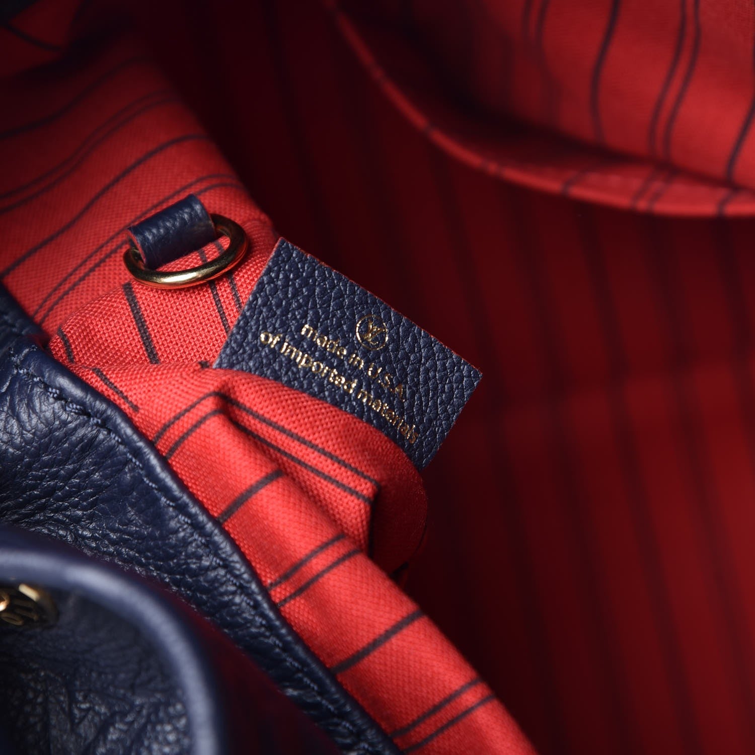 Louis Vuitton Empreinte Artsy MM Marine Rouge 7 of 8