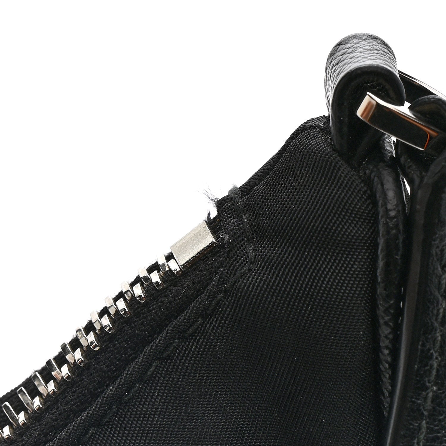 Prada Tessuto Nylon Saffiano Mini Re-Edition 2005 Bag Black 12 of 15