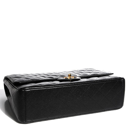 Chanel Caviar Quilted Maxi Double Flap Black 4 of 9