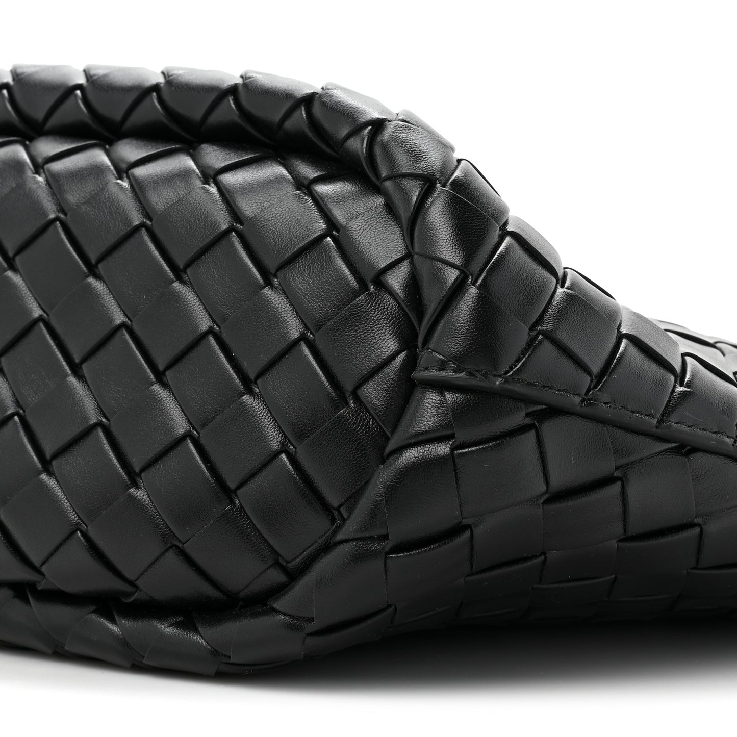 Calfskin Intrecciato Picnic Black