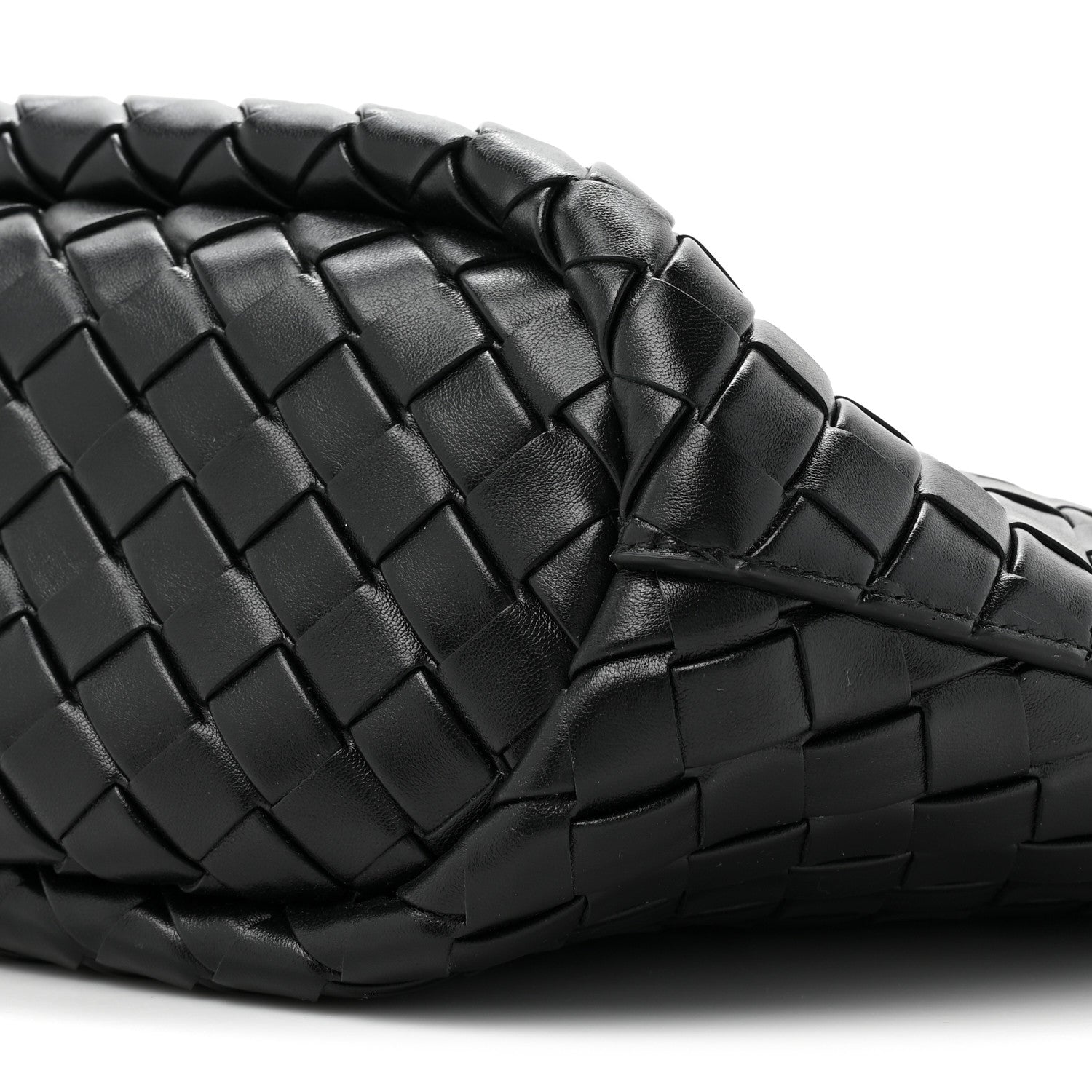 Bottega Veneta Calfskin Intrecciato Picnic Black 11 of 13