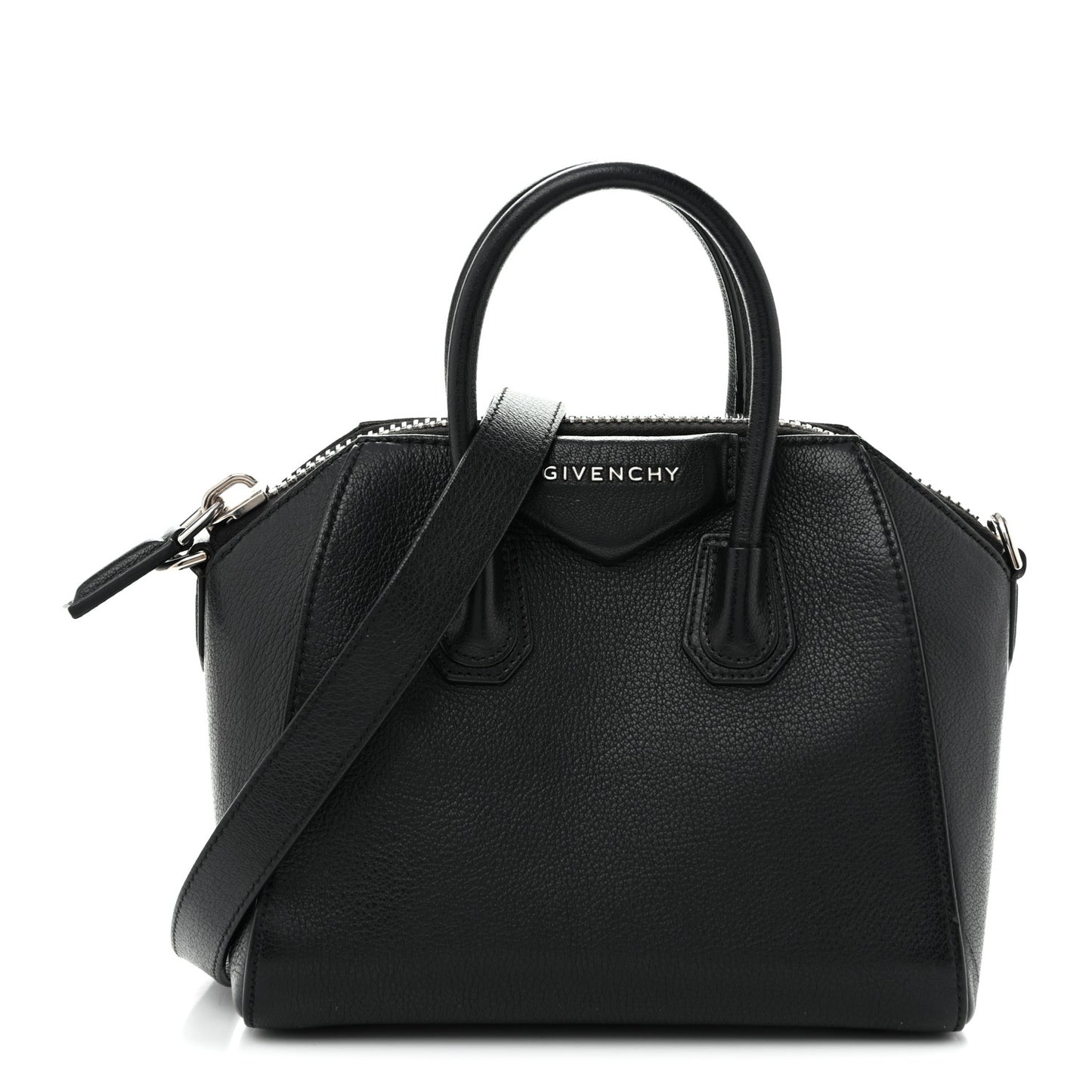 Sugar Goatskin Mini Antigona Black
