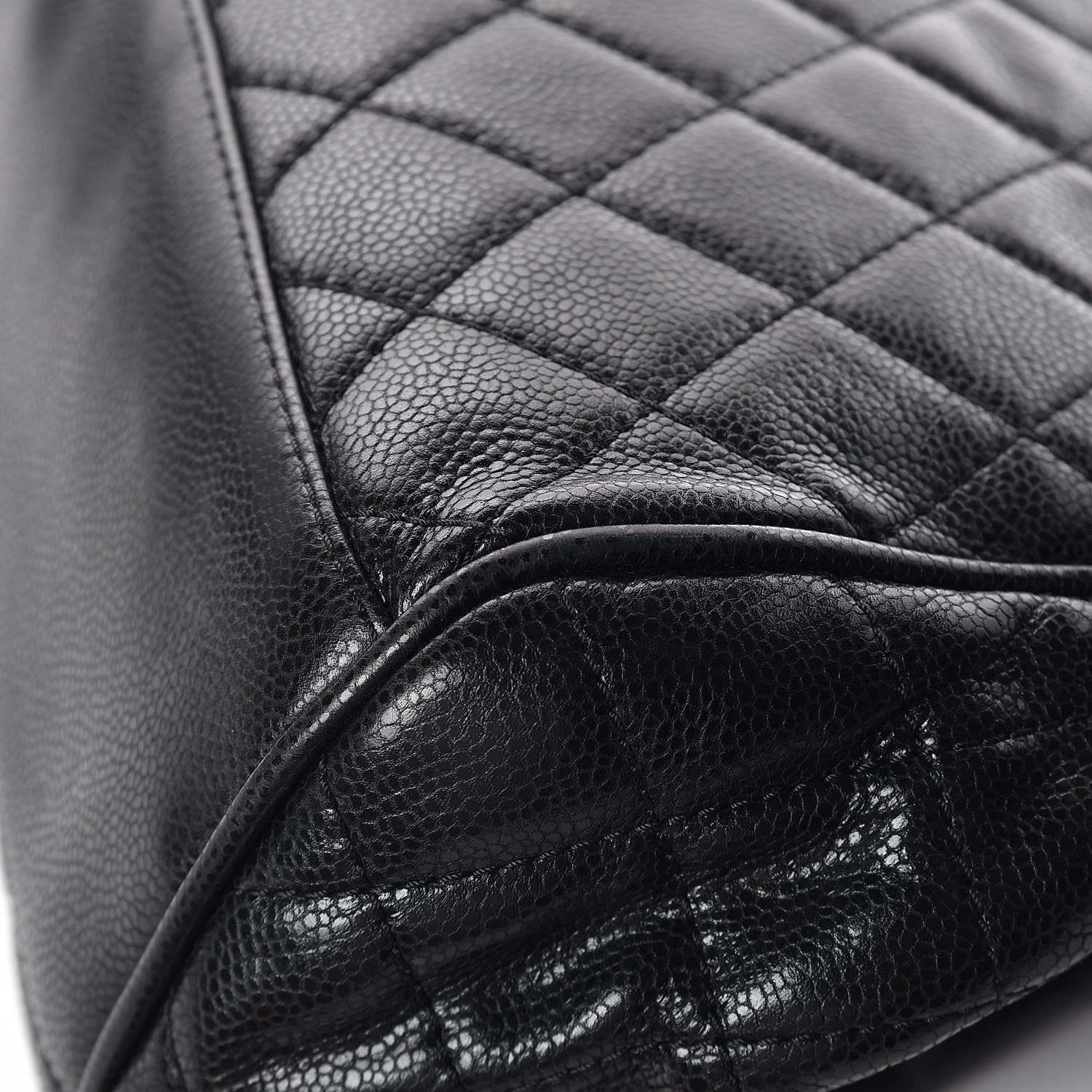 Chanel Caviar Quilted Timeless Accordion Flap Black 12 of 14