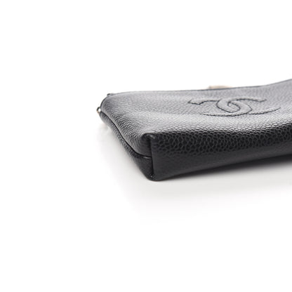 Chanel Caviar Timeless CC Coin Purse Case Black 7 of 8