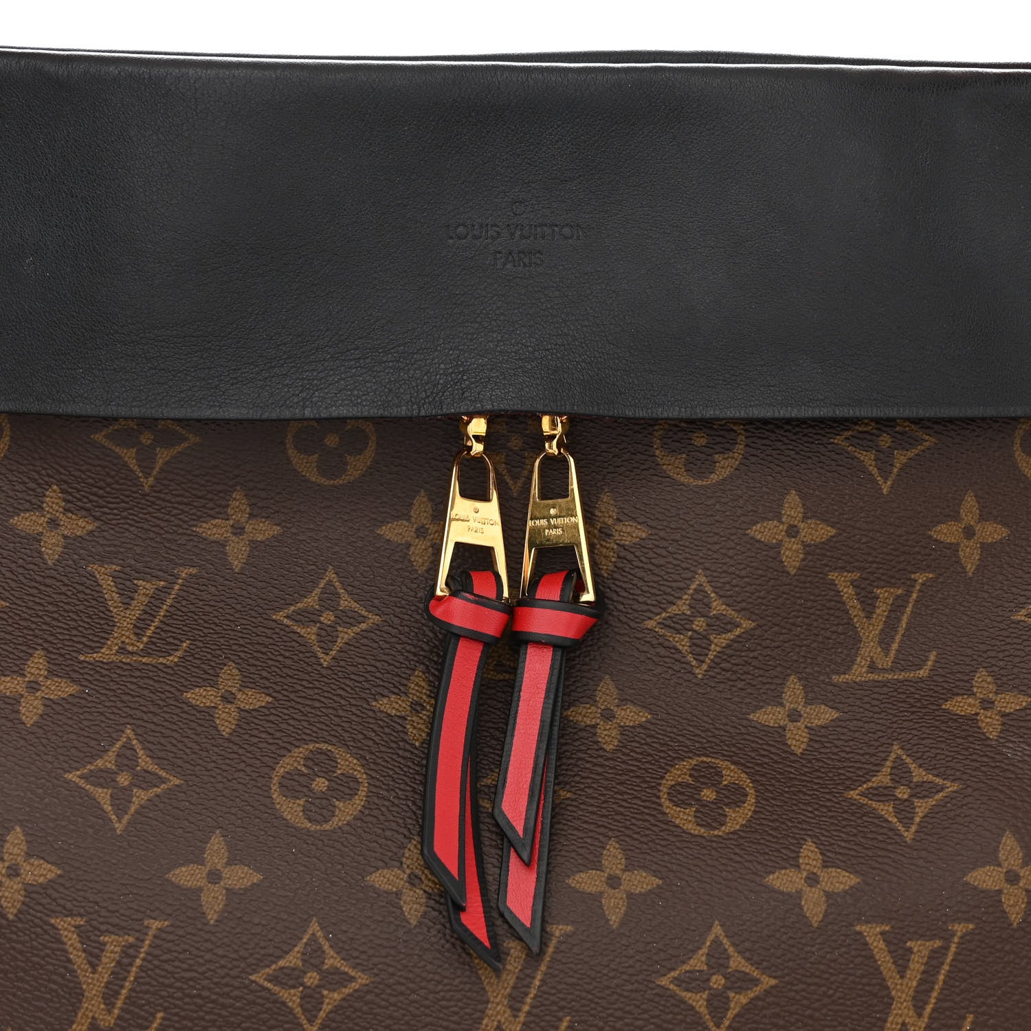 Louis Vuitton Monogram Tuileries Hobo Black 7 of 9