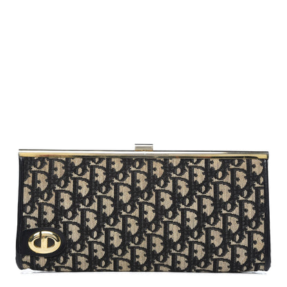 Christian Dior Monogram Clutch Black 1 of 6