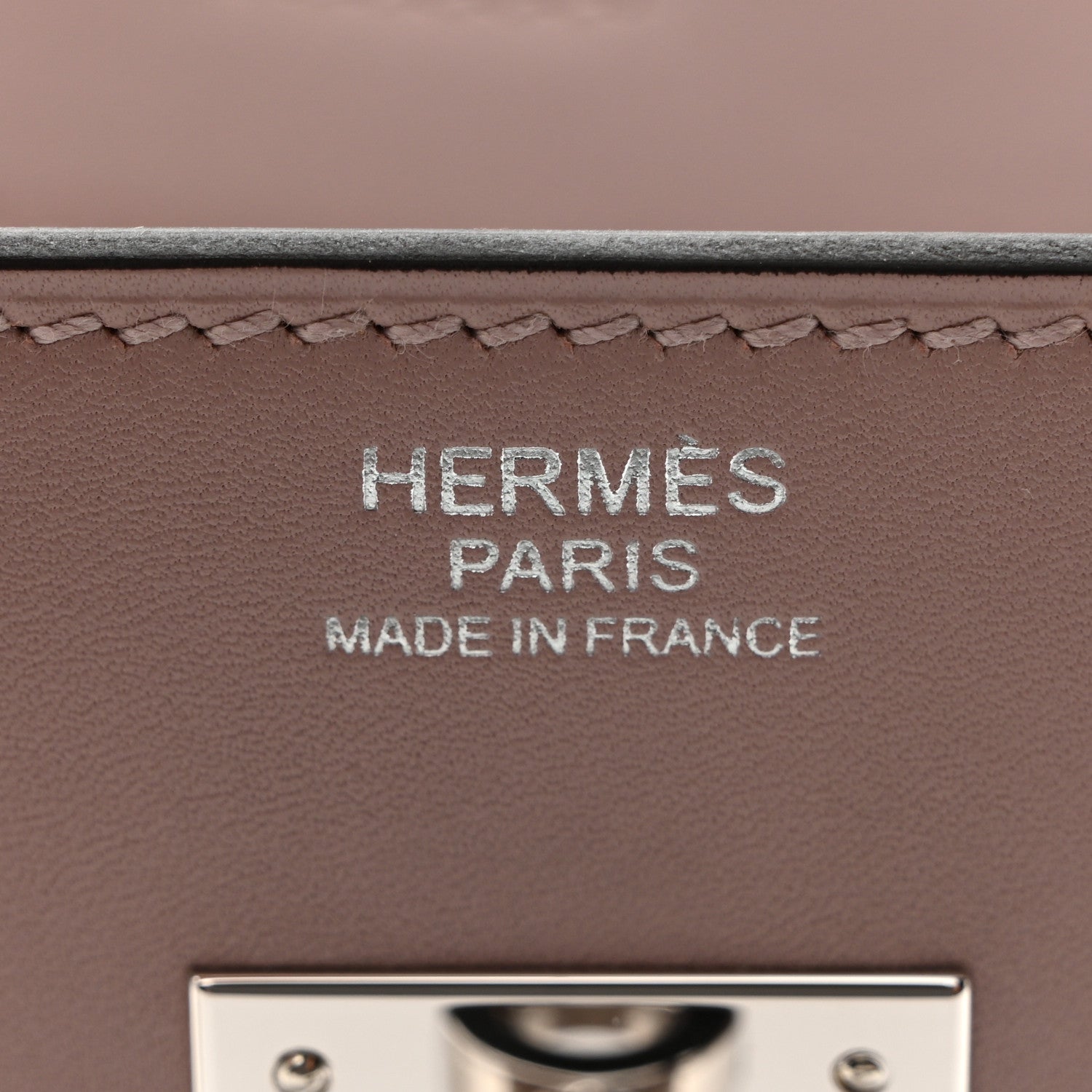 Hermes Veau Tadelakt Birkin 30 Glycine 11 of 24