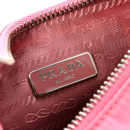 Prada Re-Nylon Saffiano Mini Re-Edition 2005 Bag Begonia 5 of 12