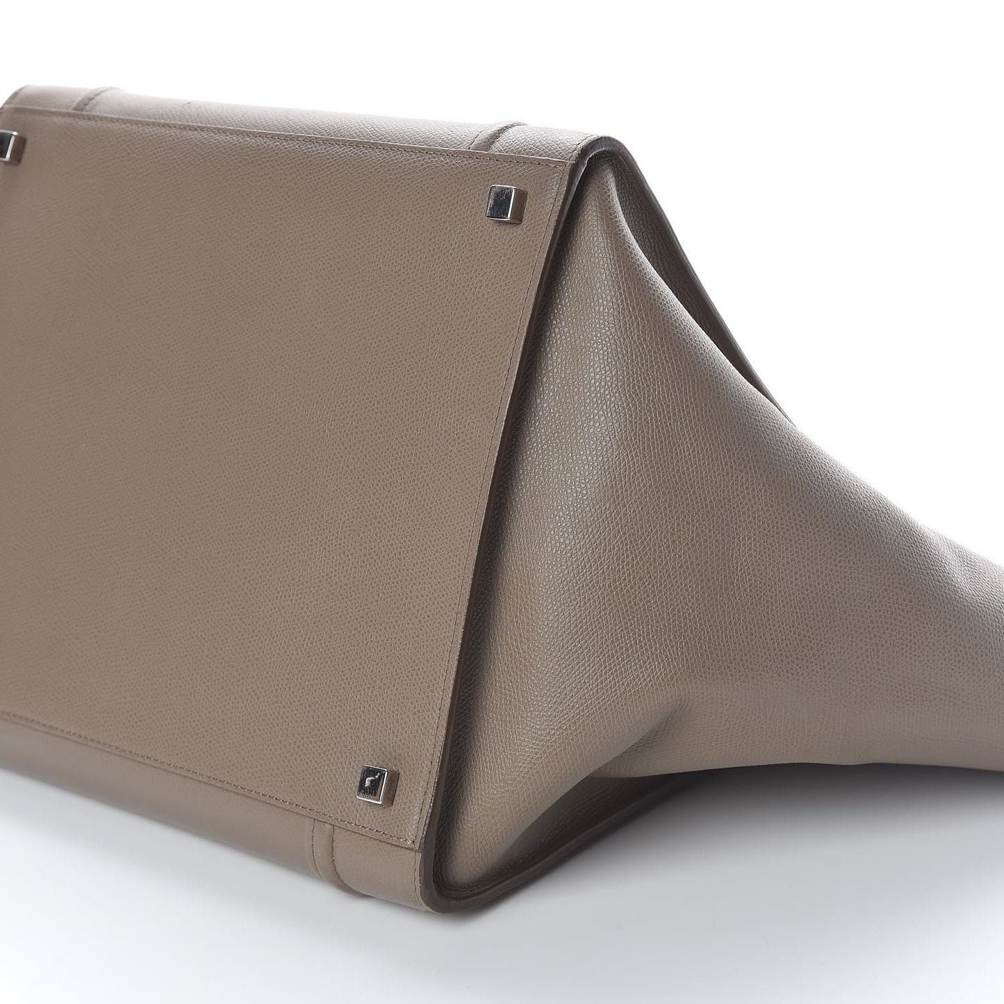 Grained Calfskin Medium Phantom Luggage Taupe