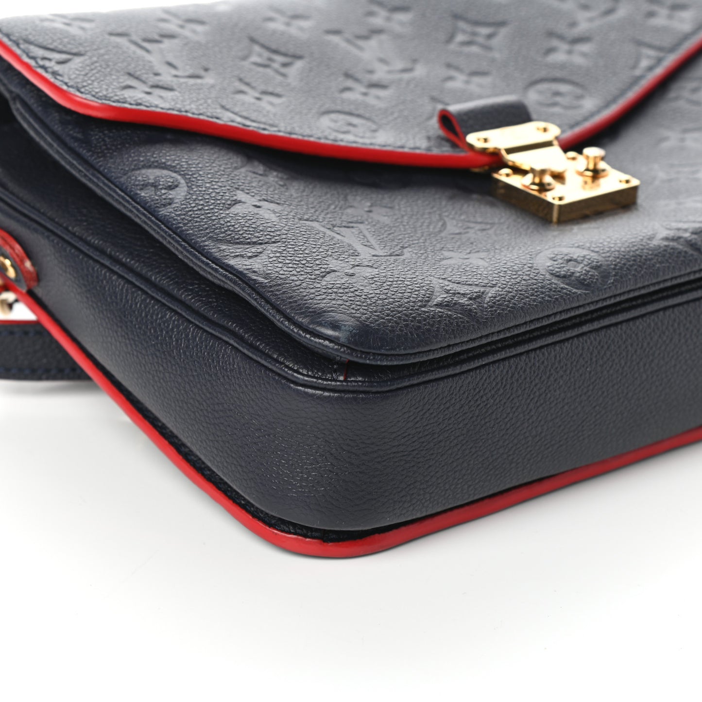 Empreinte Pochette Metis Marine Rouge