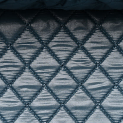 Chanel Caviar Quilted Large Vanity Pouch Blue 6 of 9