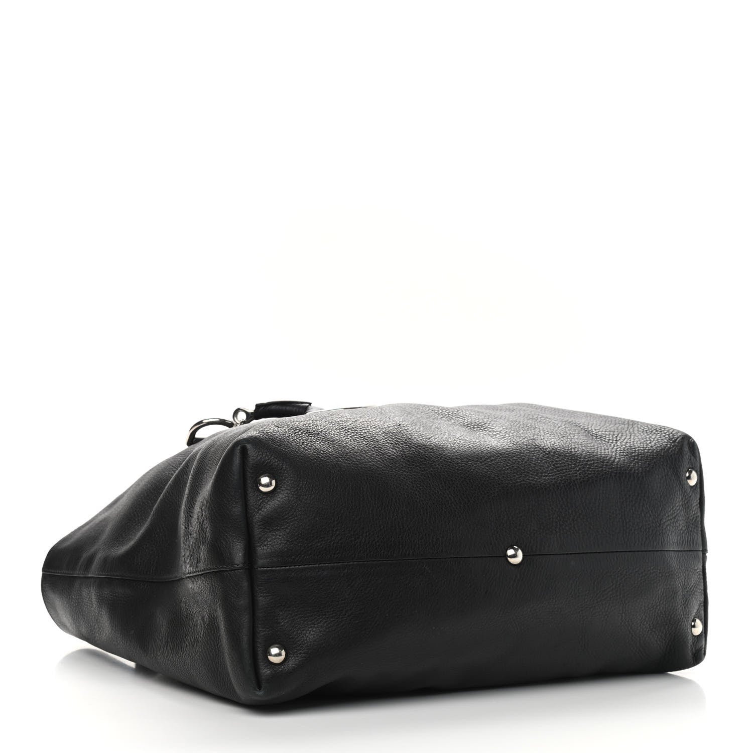 Gucci Calfskin Medium Icon Bit Tote Black 4 of 17