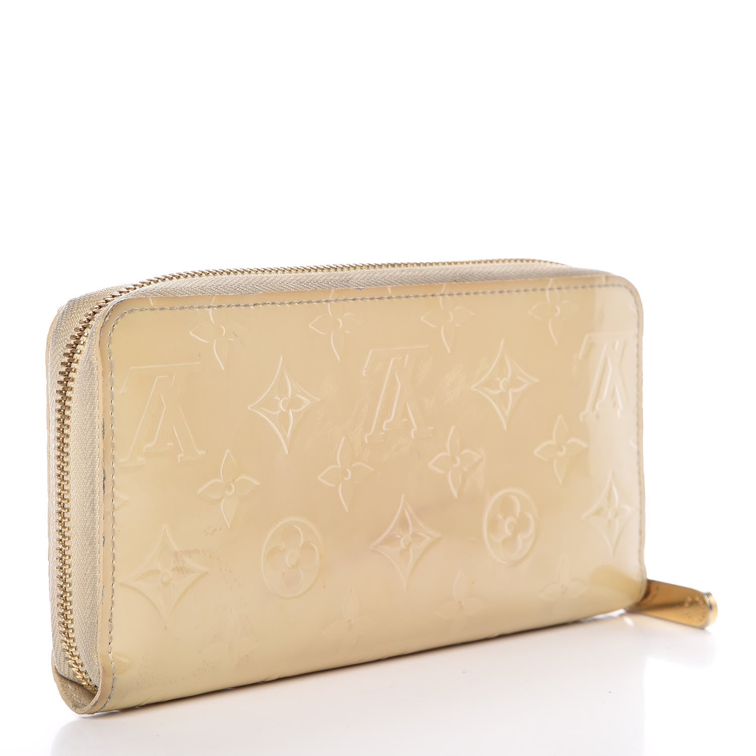 Louis Vuitton Vernis Zippy Wallet Blanc Corail 3 of 16