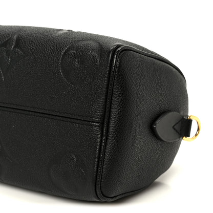 Louis Vuitton Empreinte Monogram Giant Speedy Bandouliere 20 Black 10 of 10