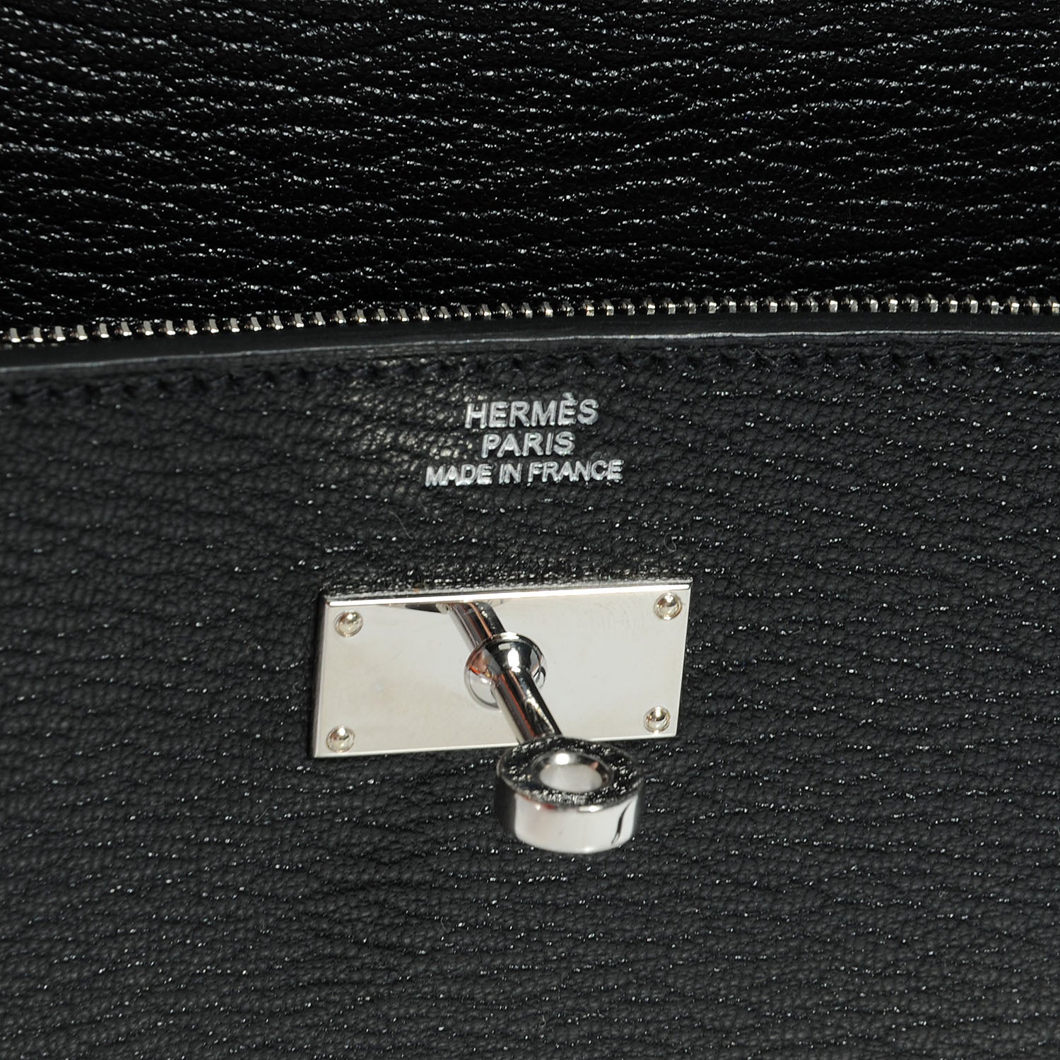 Hermes Chevre Kelly Longue Wallet Black 6 of 9